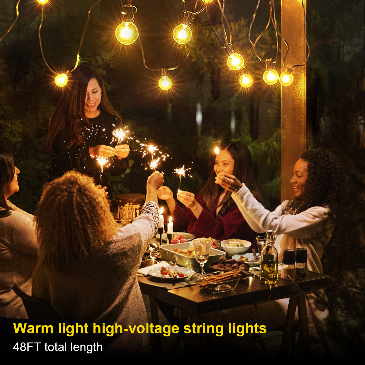 HCP097 G40玻璃泡灯串